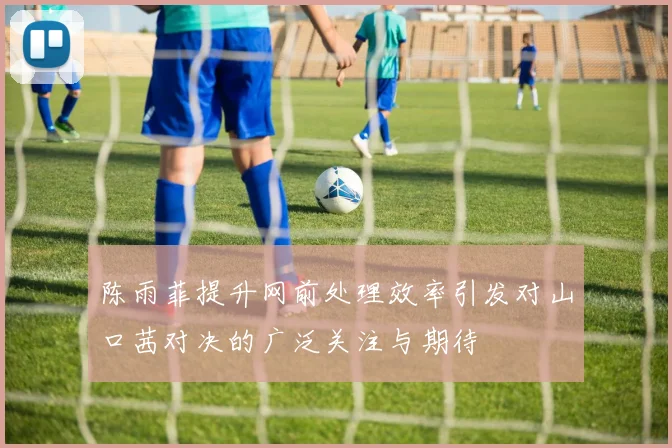 陈雨菲提升网前处理效率引发对山口茜对决的广泛关注与期待